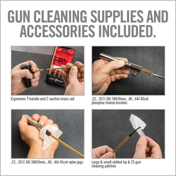 Real Avid Gun Boss Pro Handgun Cleaning Kit - Precision Shot Firearms