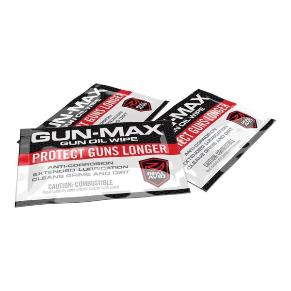 Real Avid Gun-Max Gun Oil Wipes 25/ct - Precision Shot Firearms