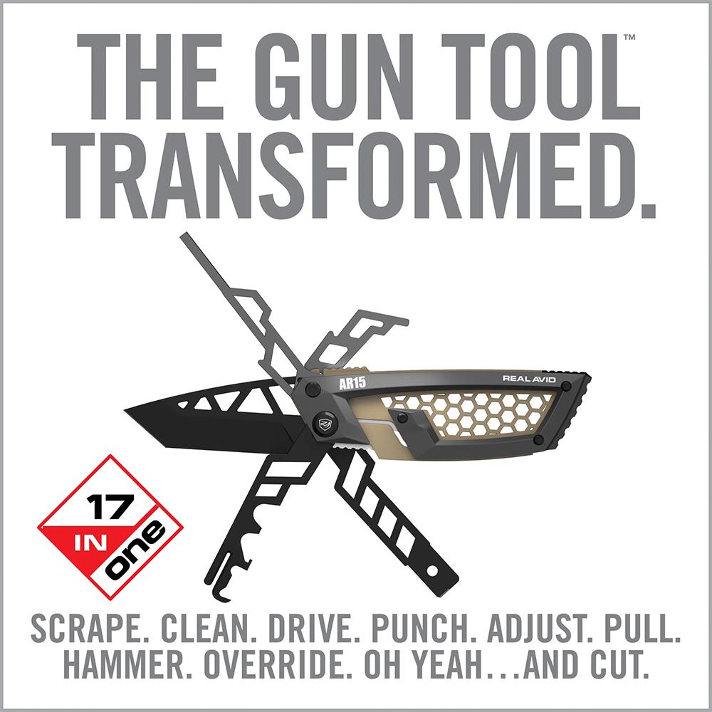 Real Avid Gun Tool Edge AR-15 Multi-Tool - Precision Shot Firearms