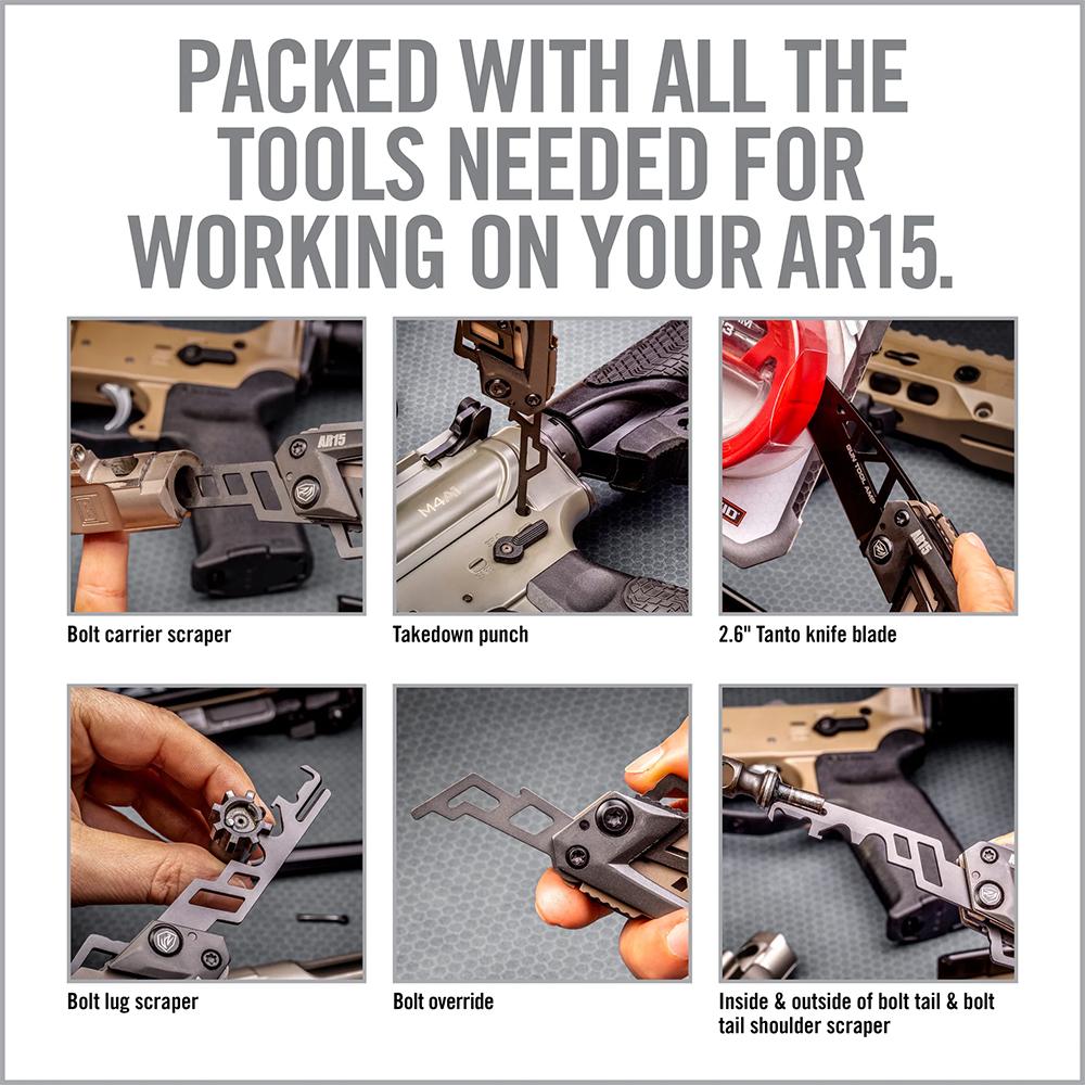 Real Avid Gun Tool Edge AR-15 Multi-Tool - Precision Shot Firearms