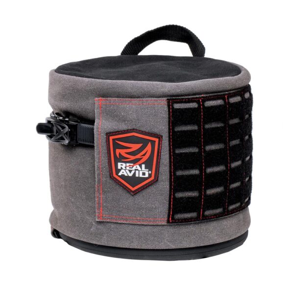 Real Avid Ratchet Rest Adjustable Height Shooting Bag Front Large - Precision Shot Firearms