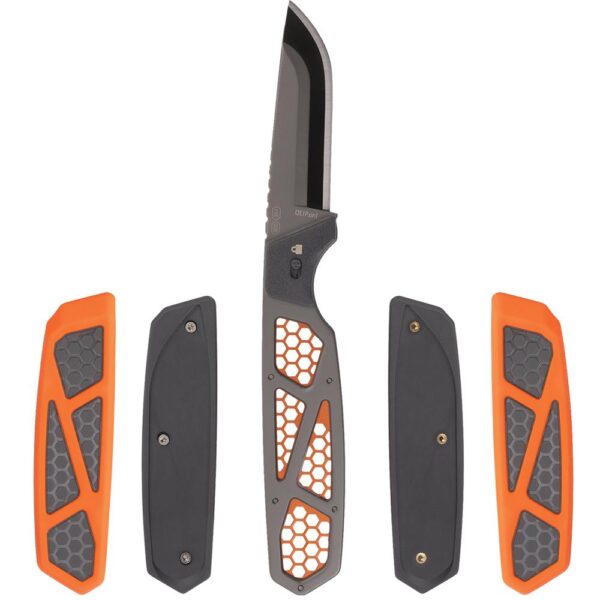 Outdoor Edge Razor Apx Folding Knife 6 3" Blades Orange - Precision Shot Firearms