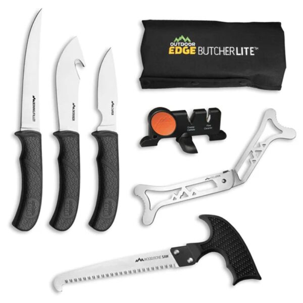 Outdoor Edge ButcherLite Game Processing Kit 8-Piece Game Processing Kit - Precision Shot Firearms