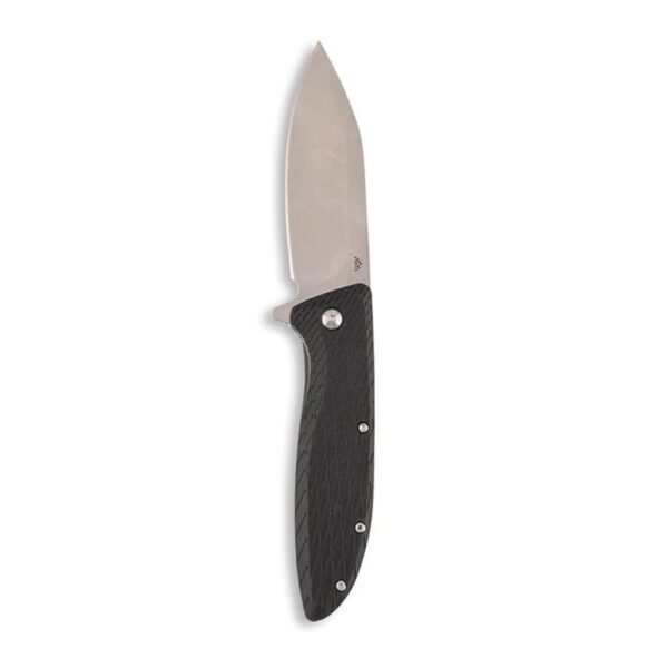 Outdoor Edge Brutus Folding Knife 3-3/10 Modified Sheepsfoot Black - Precision Shot Firearms