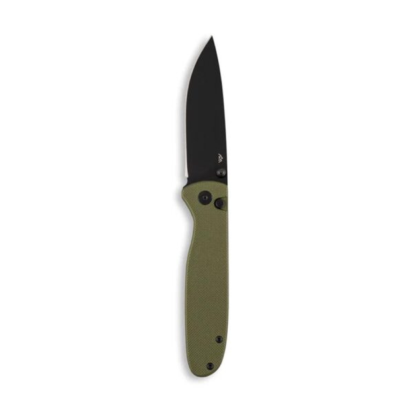 Outdoor Edge Dirk Folding Knife 3-1/4" Drop Point Blade Green - Precision Shot Firearms
