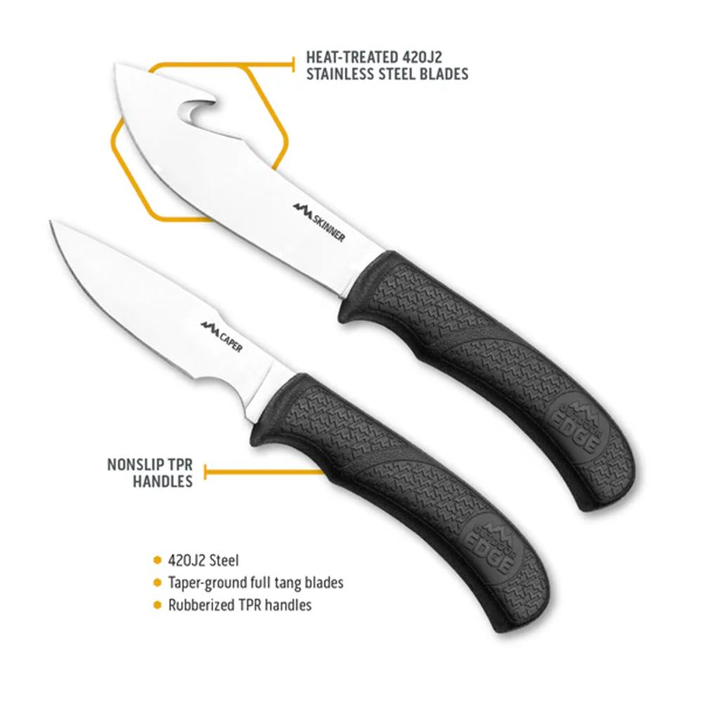 Outdoor Edge Game-Pro 10-Piece Game Processing Knife Set - Precision Shot Firearms