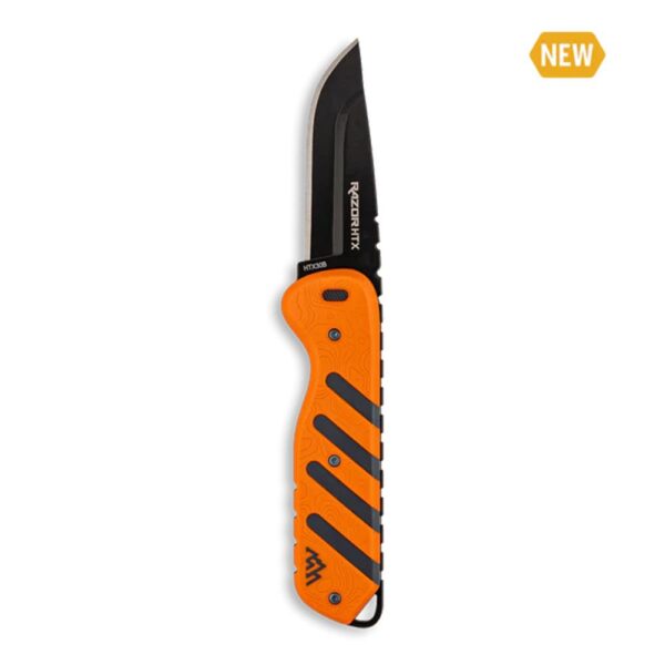 Outdoor Edge Razor HTX Replaceable Blade Fixed Knife 3" Blades Orange - Precision Shot Firearms