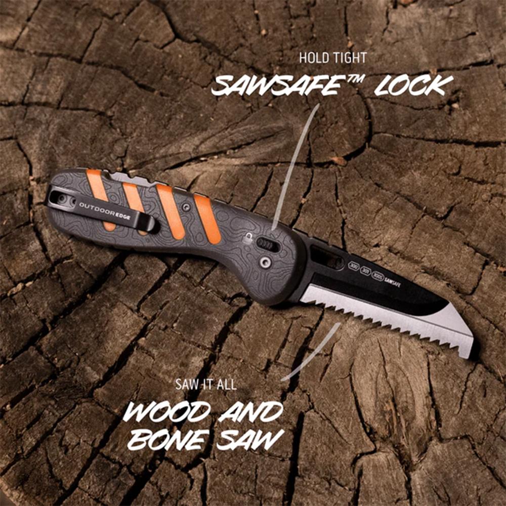 Outdoor Edge Razor HTX Replaceable Blade Folding Knife 3" Blades Grey - Precision Shot Firearms