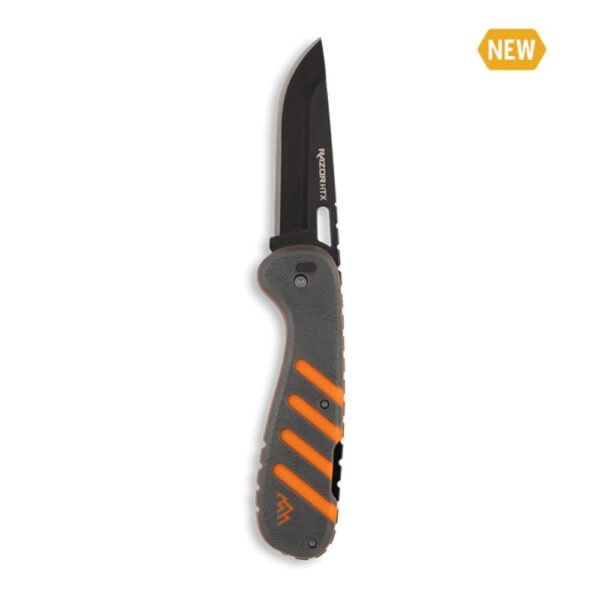 Outdoor Edge Razor HTX Replaceable Blade Folding Knife 3-1/2" Blades Orange - Precision Shot Firearms