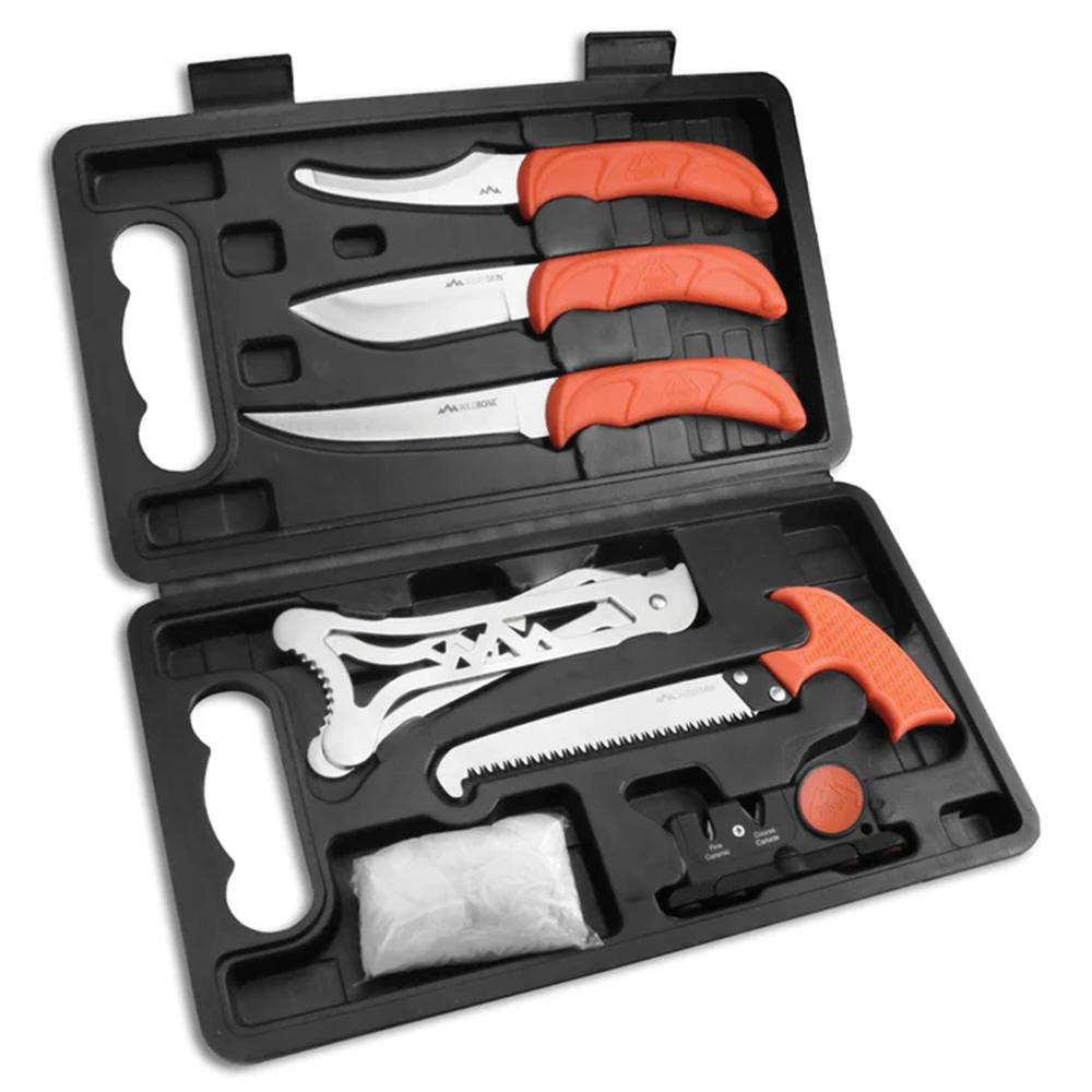 Outdoor Edge Jaeger Pak All-In-One 8-Piece Game Processing Kit - Precision Shot Firearms
