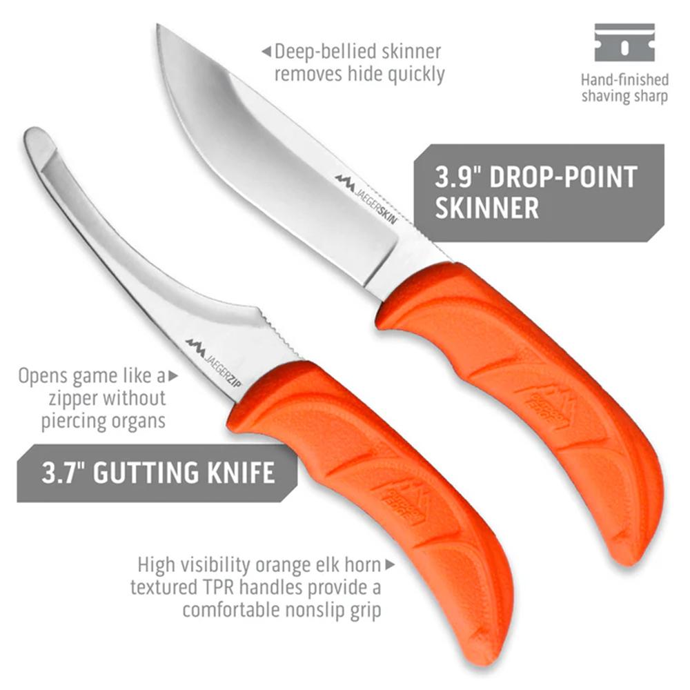 Outdoor Edge Jaeger Pak All-In-One 8-Piece Game Processing Kit - Precision Shot Firearms