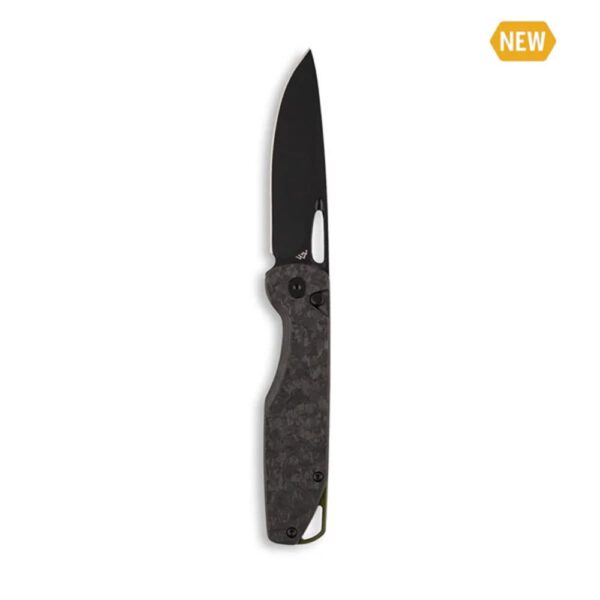 Outdoor Edge Kaytan Folding Knife 3-3/10" Drop Point Blade Black - Precision Shot Firearms