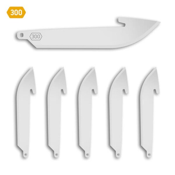 Outdoor Edge 3.0" Drop-Point Blade Pack 6/ct - Precision Shot Firearms