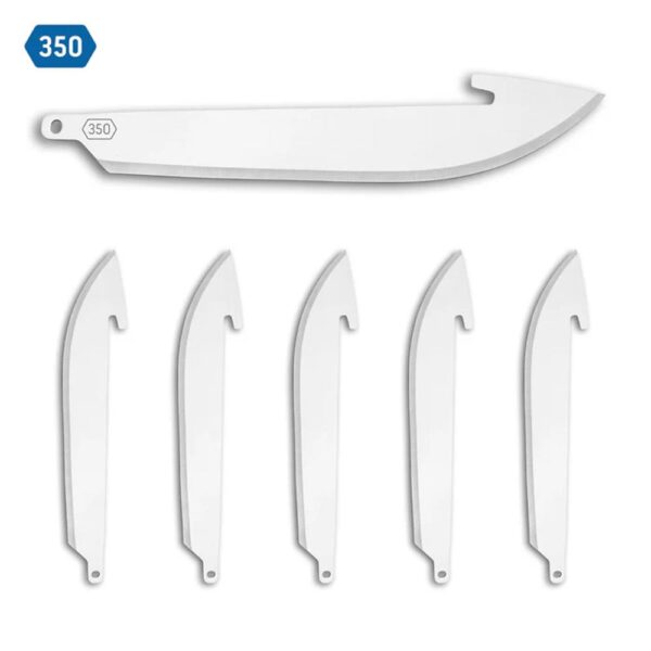 Outdoor Edge 3-1/2" Drop-Point Blade Pack 6/ct - Precision Shot Firearms