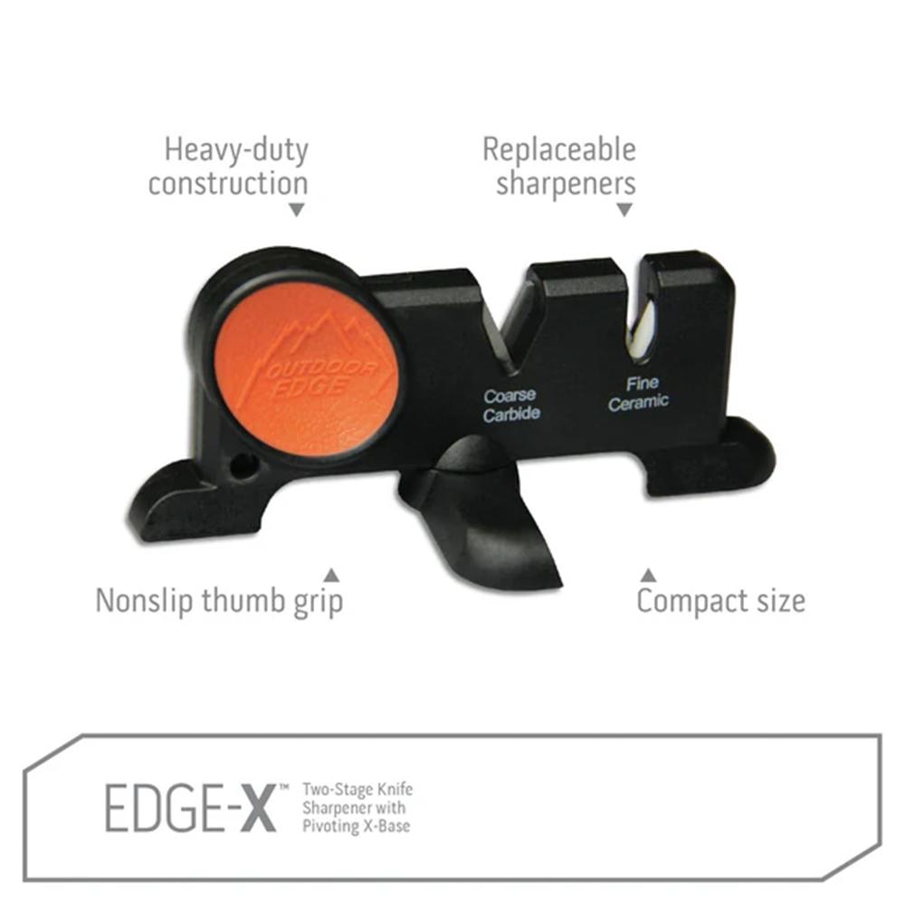 Outdoor Edge Edge-X 2-Stage Sharpener - Precision Shot Firearms