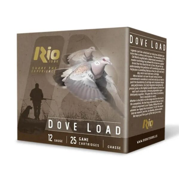 Rio Dove Load Shotshells 12 ga 2.75" 1-1/8oz #8 1200 fps 25/ct - Precision Shot Firearms