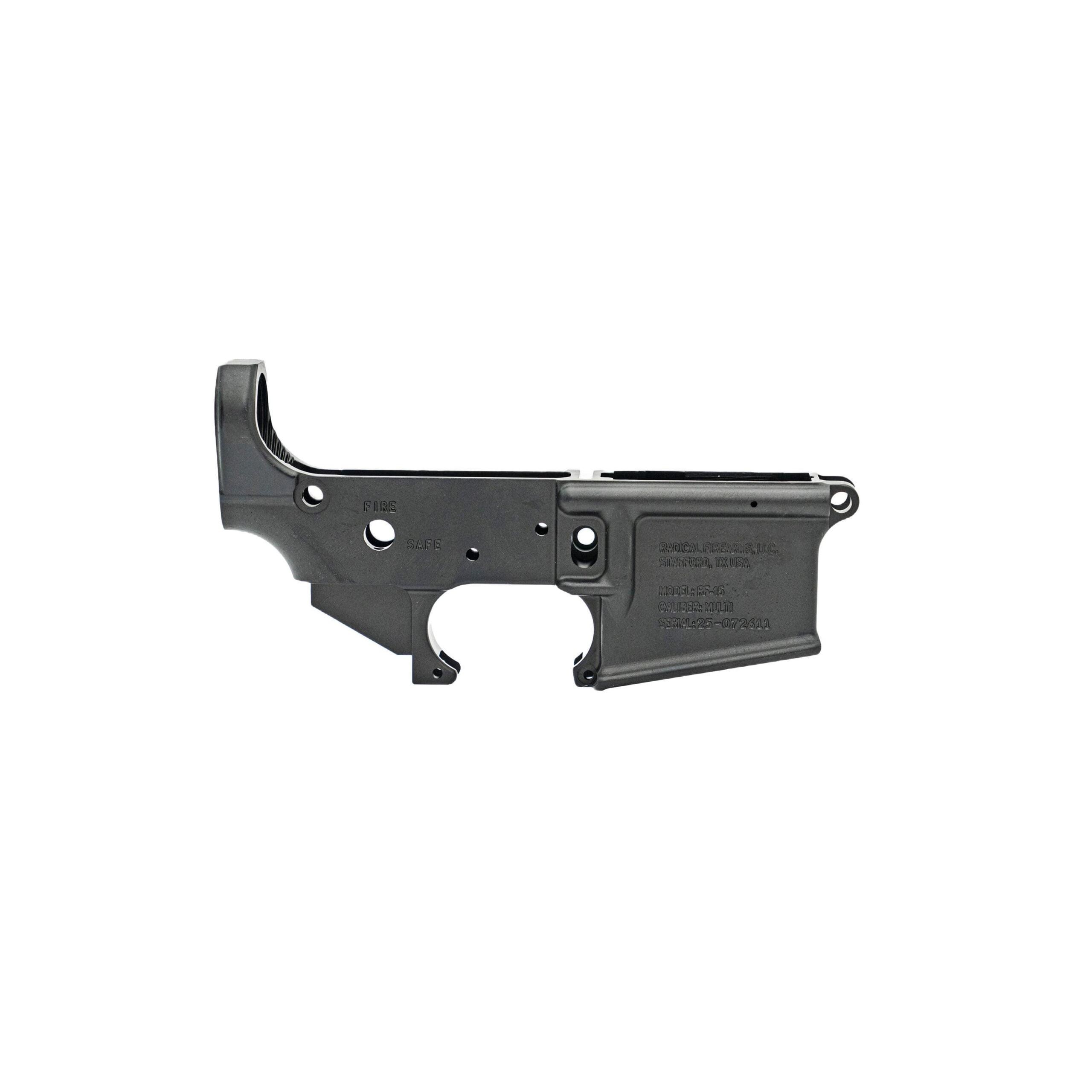 Radcial Mil-Spec Forged AR-15 Stripped Lower Receiver - Precision Shot Firearms