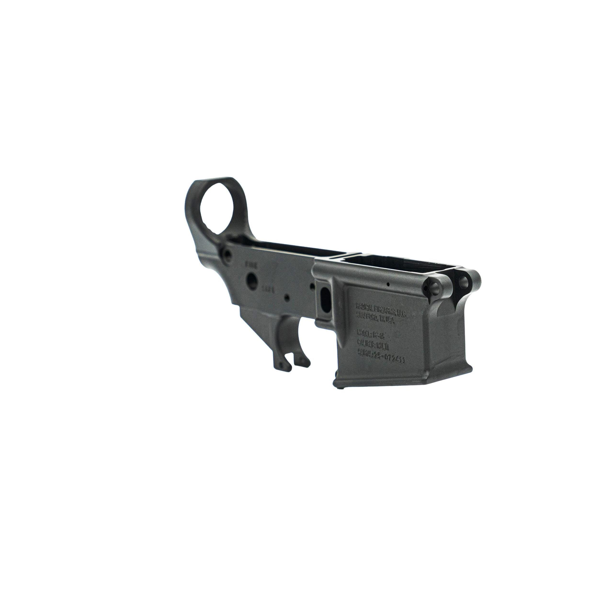 Radcial Mil-Spec Forged AR-15 Stripped Lower Receiver - Precision Shot Firearms