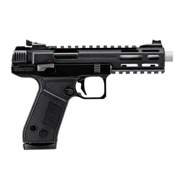 Beretta B22 Jaguar SAO Handgun .22 LR 10rd Magazines(2) 5.25" Threaded Tact Metal Barrel Black Frame - Precision Shot Firearms