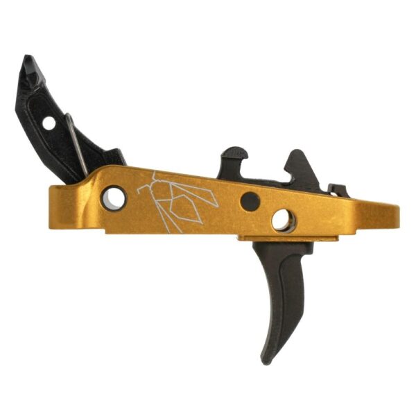 CMC Triggers AK47 Single Stage Trigger Group 2.0 Yella Jacket CCT Combat Curved 3.5 lb - Precision Shot Firearms