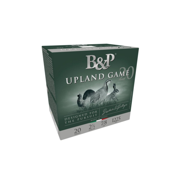 B&P Upland Game Shotshells 20ga 2-3/4'' 7/8oz 1225 fps #5 25/ct - Precision Shot Firearms