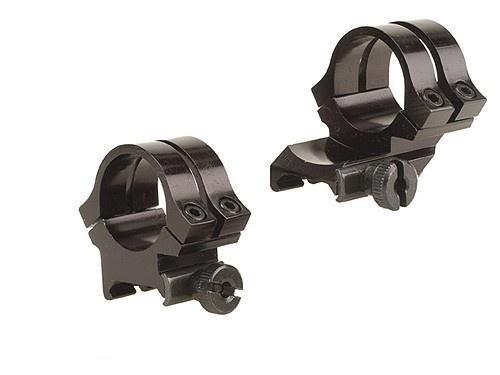 Weaver Quad Lock Detachable Scope Rings 1" High Extension - Black - Precision Shot Firearms