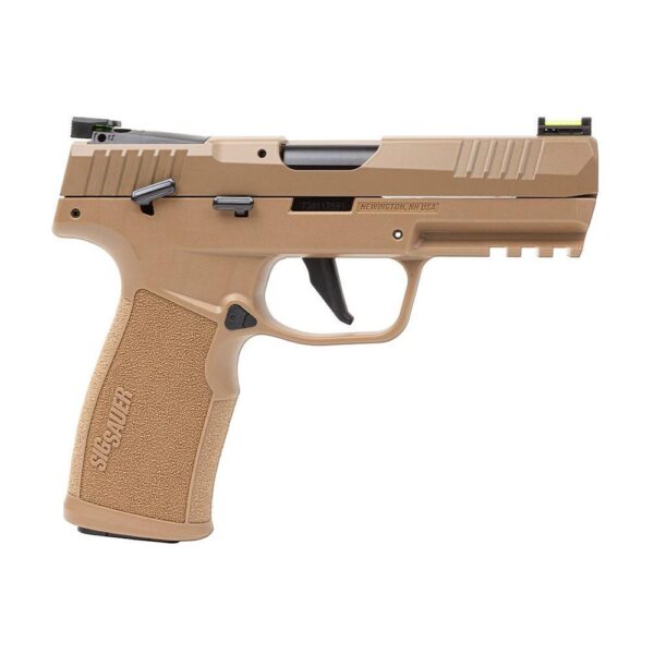Sig Sauer P322 Coyote Handgun .22 LR 20rd Magazines(2) 4" Barrel Fiber Optic Sights Optic Ready - Precision Shot Firearms
