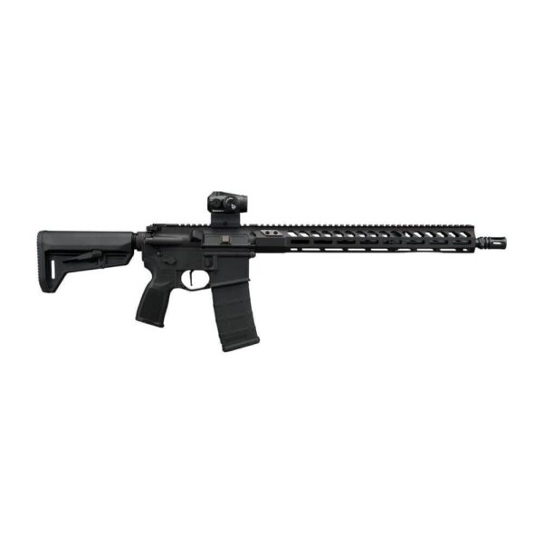 Sig Sauer M400 Forge Black Rifle 5.56 NATO 30rd Magazine 16" Barrel ROMEO-MSR GEN II Adjustable Stock M-LOK Handguard - Precision Shot Firearms