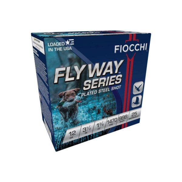 Fiocchi Flyway Series Shotshells 12ga 3-1/2" 1-3/8oz BBB 1470 fps 25/ct - Precision Shot Firearms