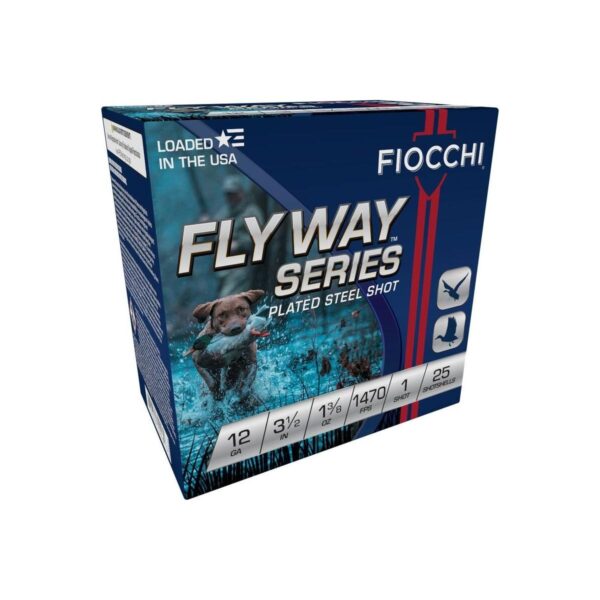 Fiocchi Flyway Series Shotshells 12ga 3" 1-1/8oz 1500 fps #1 25/ct - Precision Shot Firearms