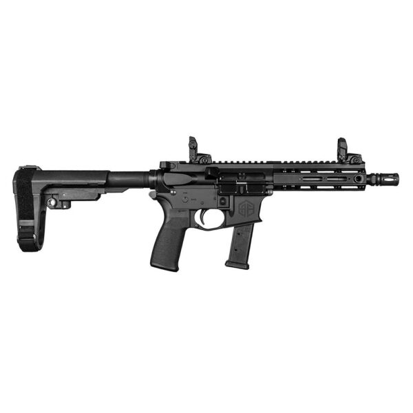 Alpha Foxtrot AF9-G Handgun 9mm Luger 20rd Magazine 7.5" 1/2x28 Threaded Barrel with SBA 3 Brace - Precision Shot Firearms