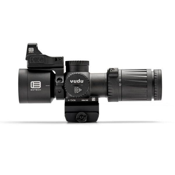 Eotech Vudu Rifle Scope EFLX & Ring Mount Package 4-12x36 FFP MR5 Black - Precision Shot Firearms