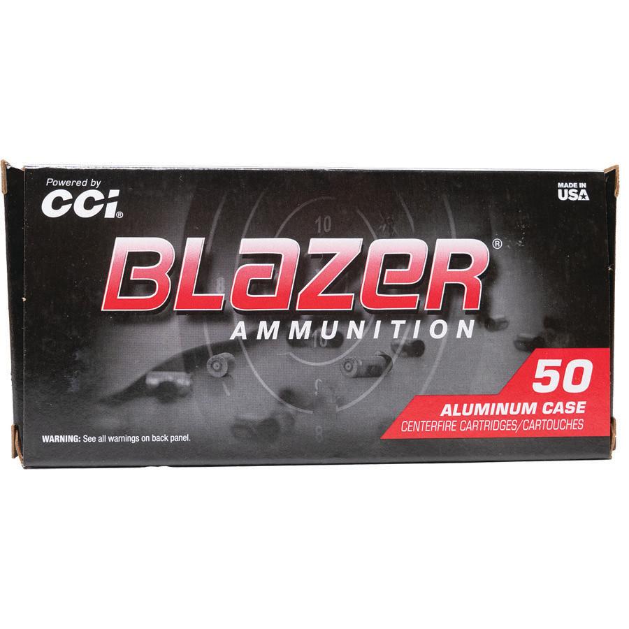 CCI Blazer Aluminum Handgun Ammunition .380 ACP 95gr FMJ 945 fps 1000/ct Case (20-50/ct Boxes) - Precision Shot Firearms