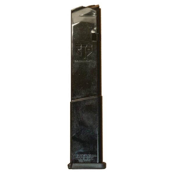 Elite Tactical Systems Handgun Magazine for Glock Model 43X/48 - 9mm Luger 19rds Black Bagged with UPC - Precision Shot Firearms