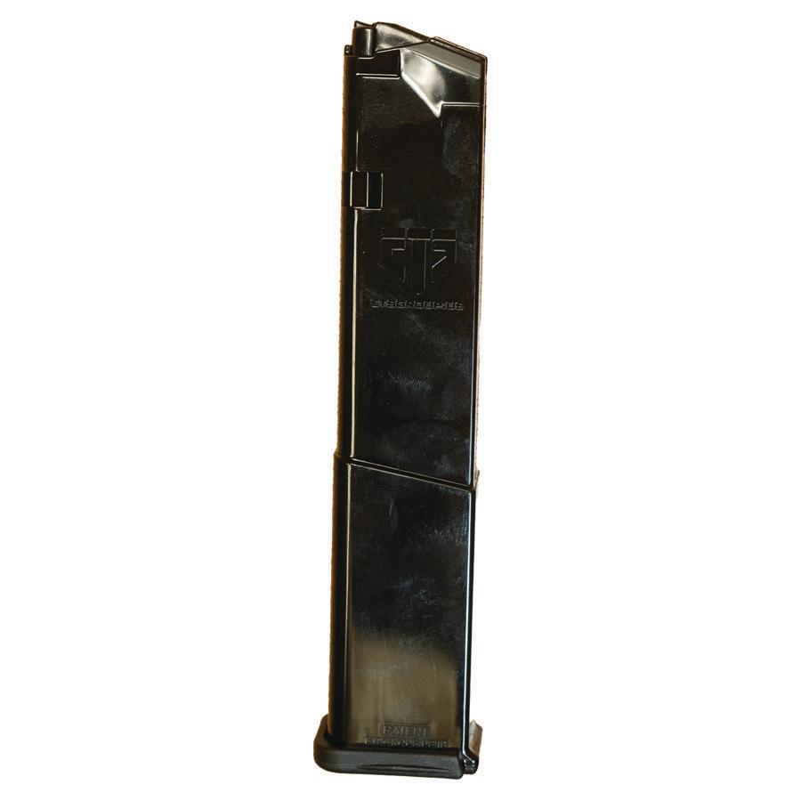 Elite Tactical Systems Handgun Magazine for Glock Model 43X/48 - 9mm Luger 19rds Black Bagged with UPC - Precision Shot Firearms