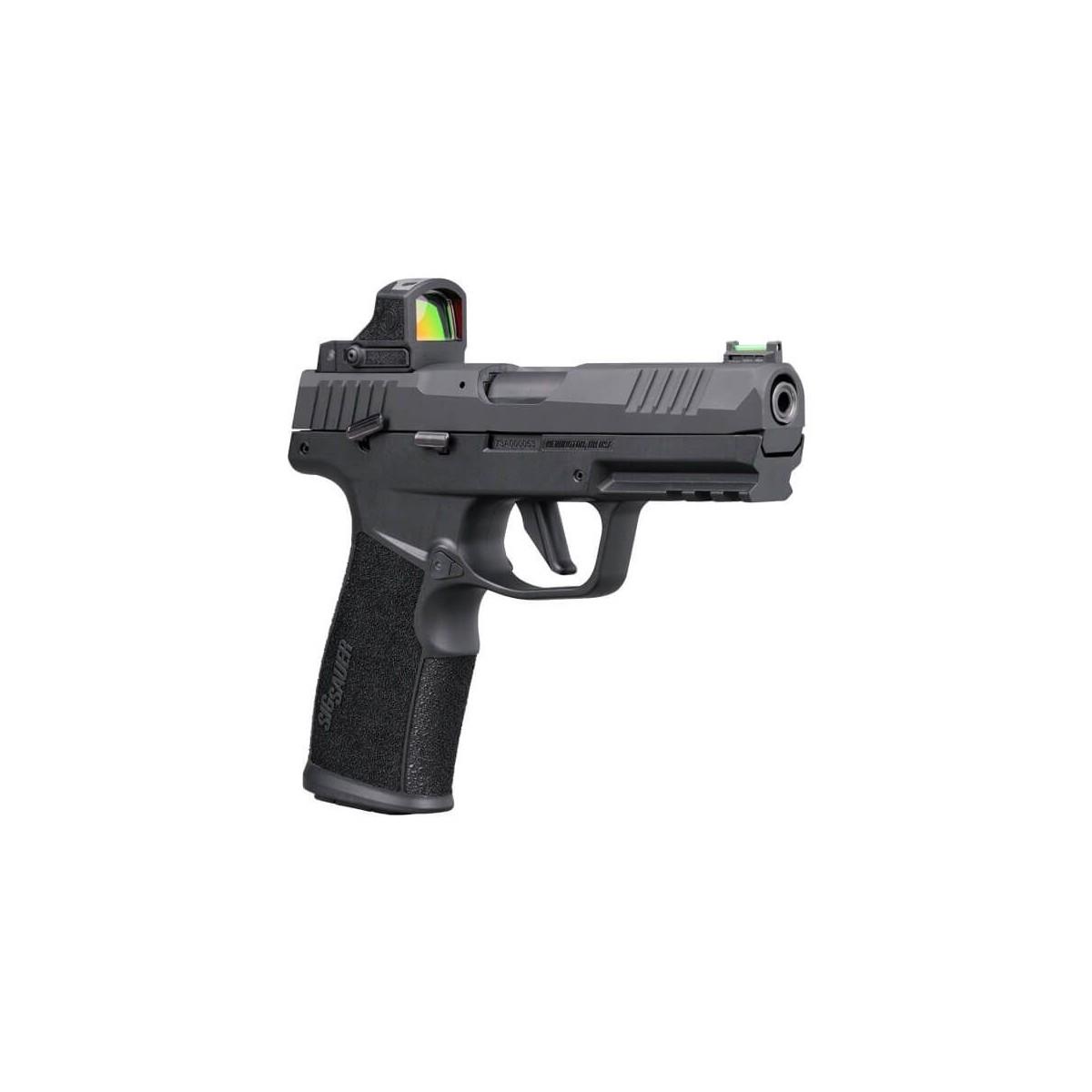 SIG P322 22LR 20RD (2) Magazines 4" Barrel Nitron Finish Adjustable Fiber Optic Sights & ROMEO RS - Precision Shot Firearms