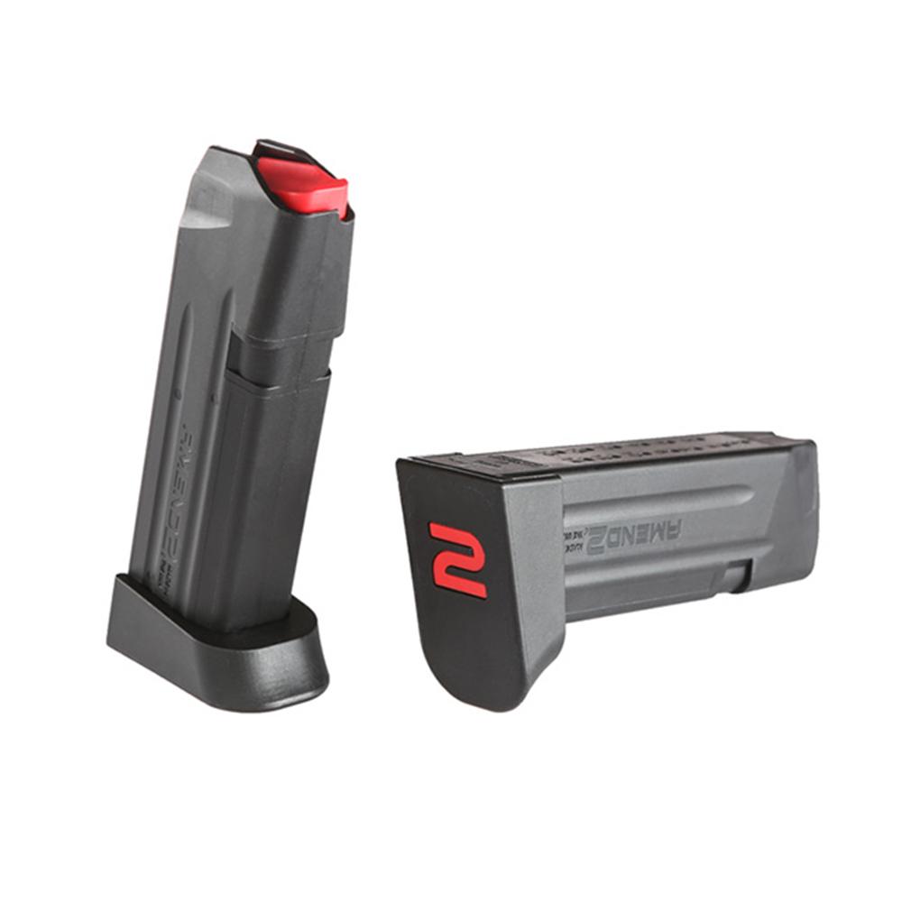 Amend2 A2-19 Polymer Handgun Magazine Black for Glock 19 9mm Luger 15/rd - Precision Shot Firearms