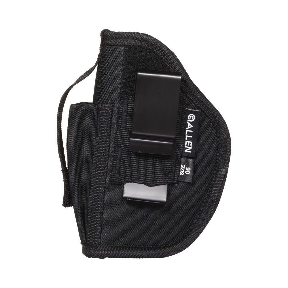 Allen Company Ambidextrous Belt Holster Size 6 For Medium/Large Autos 3.25-3.75" Black Ambi - Precision Shot Firearms