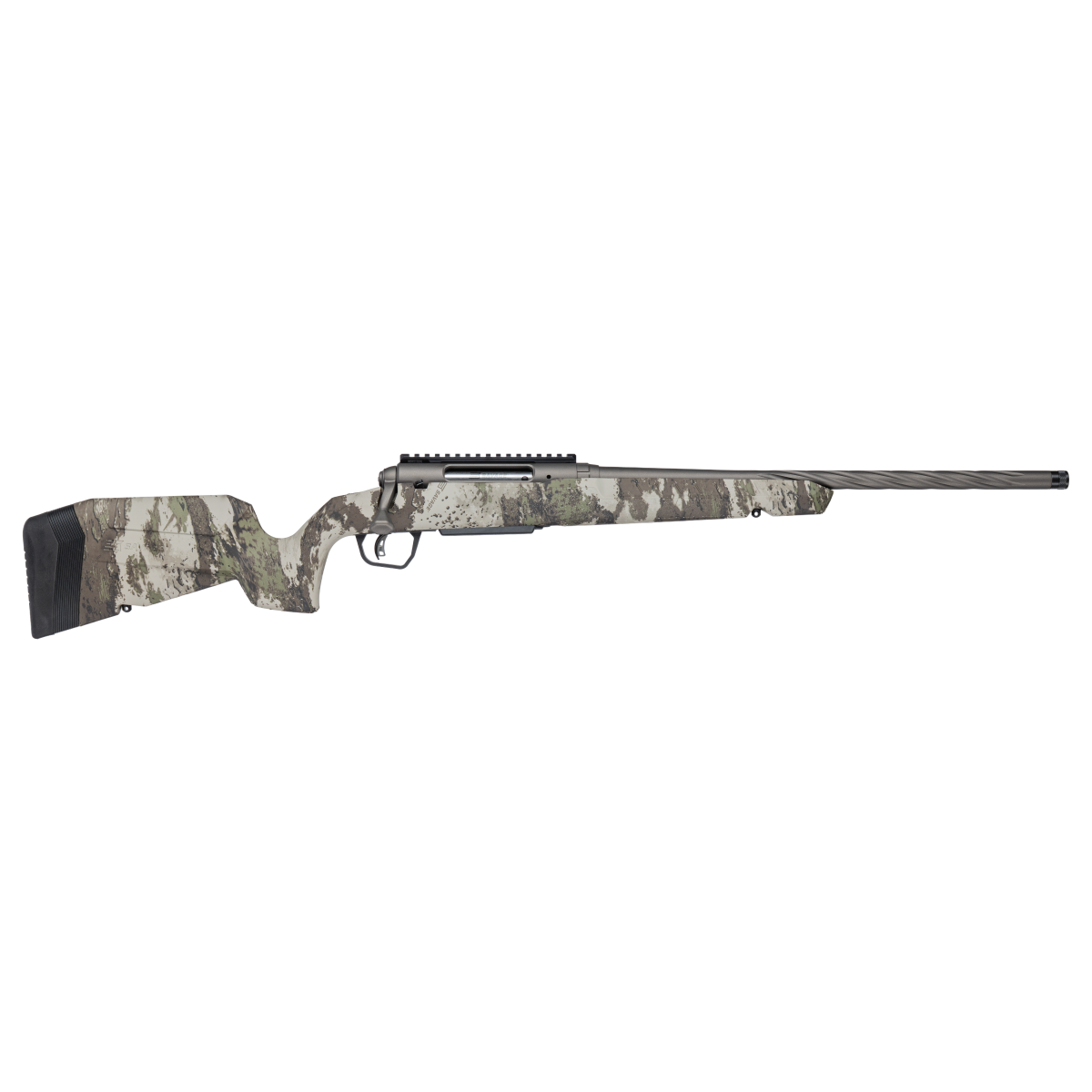 SAVAGE AXIS 2 PRO WOODLAND 338 ARC 4Rd Magazine (1) 16.5'' Threaded Spiral Fluted Barrel - Precision Shot Firearms