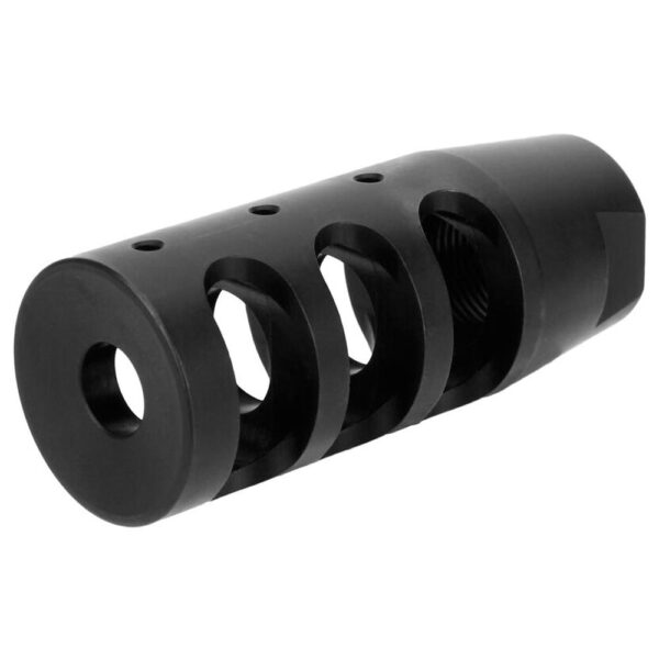 TacFire Nitrided Compact Compensator 5.56mm 1/2x28 Thread Black - Precision Shot Firearms