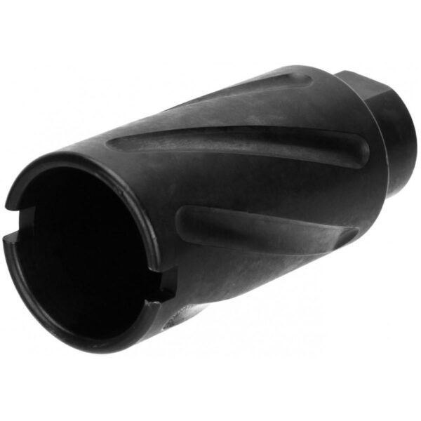 TacFire Spiral Fluted Muzzle Brake .223/5.56 1/2''x28'' Thread w/Crush - Precision Shot Firearms