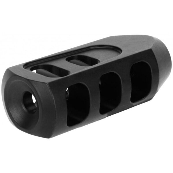 TacFire Tanker Muzzle Brake .223/5.56 1/2x28 Black - Precision Shot Firearms
