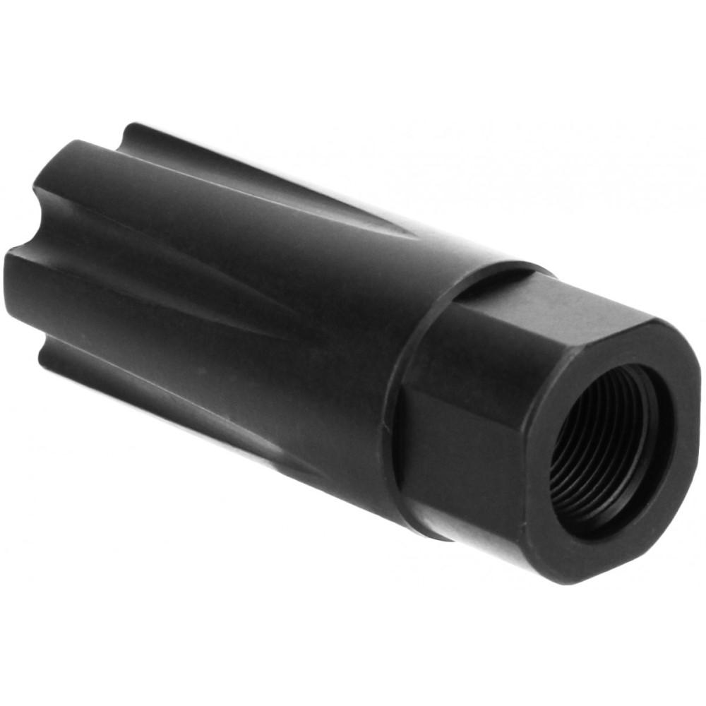 TacFire Linear Compensator Sound & Concussion Forwarder .223/5.56 1/2x28 Black - Precision Shot Firearms