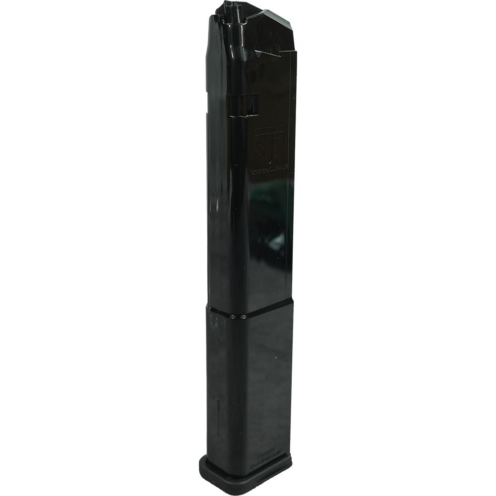 Elite Tactical Systems Carbon Smoke Gen 2 Handgun Magazine for Glock 17 9mm Luger 32/rd Bulk - Precision Shot Firearms