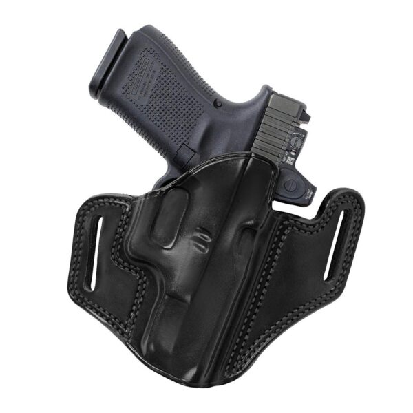 Galco Combat Master 2.0 Belt Holster for Glock 20/21 With or Without Red Dot Black RH - Precision Shot Firearms