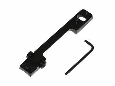 Leupold 1-Piece STD Steel Base - Savage 10 SA Round Rear Receiver RH Gloss Black - Precision Shot Firearms