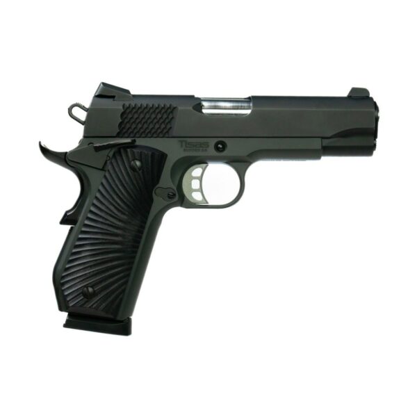 Tisas 1911 CARRY B9BA STINGRAY 9MM 10Rd Magazine (2) 4.25'' Barrel Black - Precision Shot Firearms