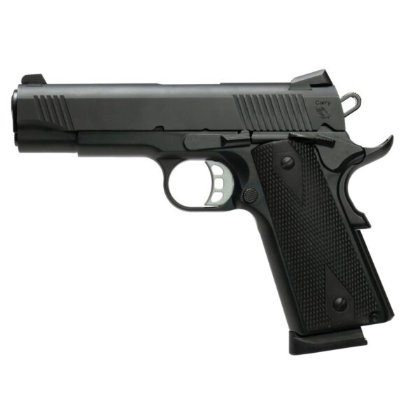 Tisas 1911 CARRY B45R 45ACP 8Rd Magazine (2) 4.25'' Barrel Cerakote Black - Precision Shot Firearms