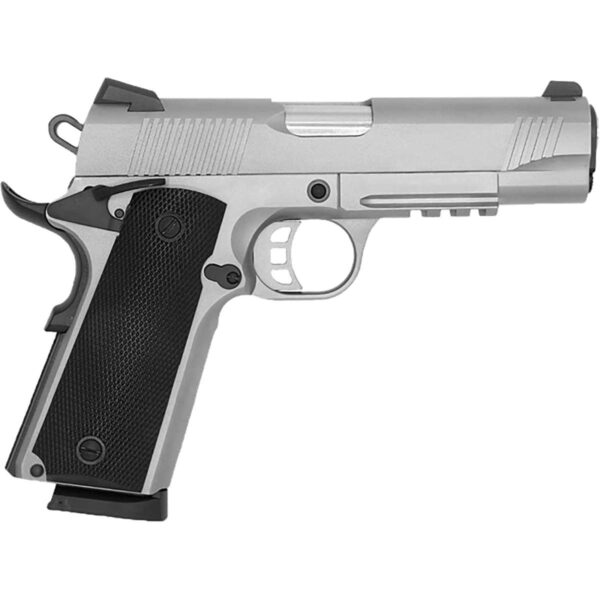 Tisas 1911 CARRY SS45R 45ACP  4.25'' Stainless Steel 2-8rd - Precision Shot Firearms