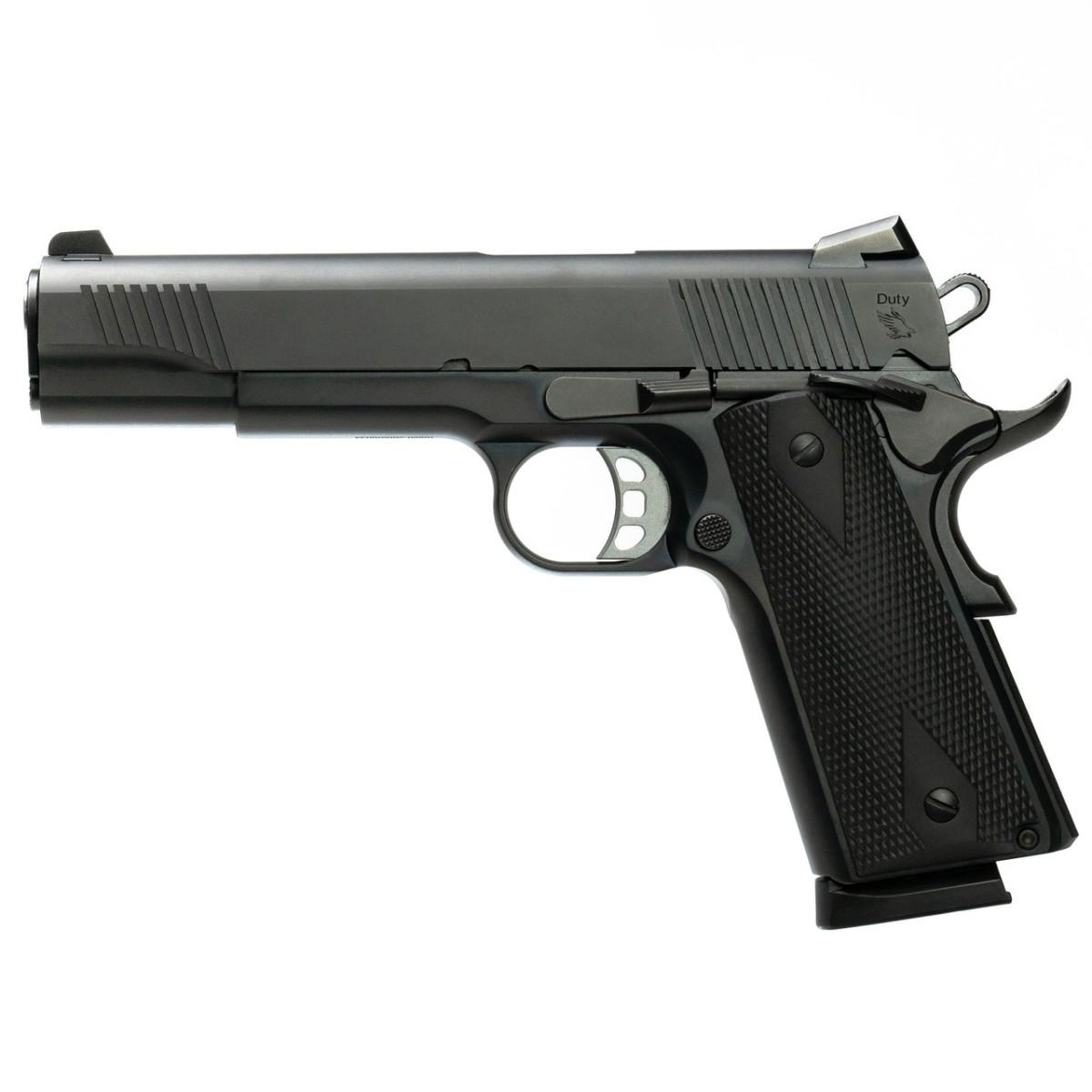Tisas 1911 DUTY B9 9MM 9Rd Magazine (2) 5'' Barrel Cerakote Black - Precision Shot Firearms